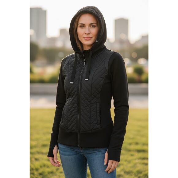 Mondetta | Black Lightweight Puffer Coat Size S - Picture 1 of 8
